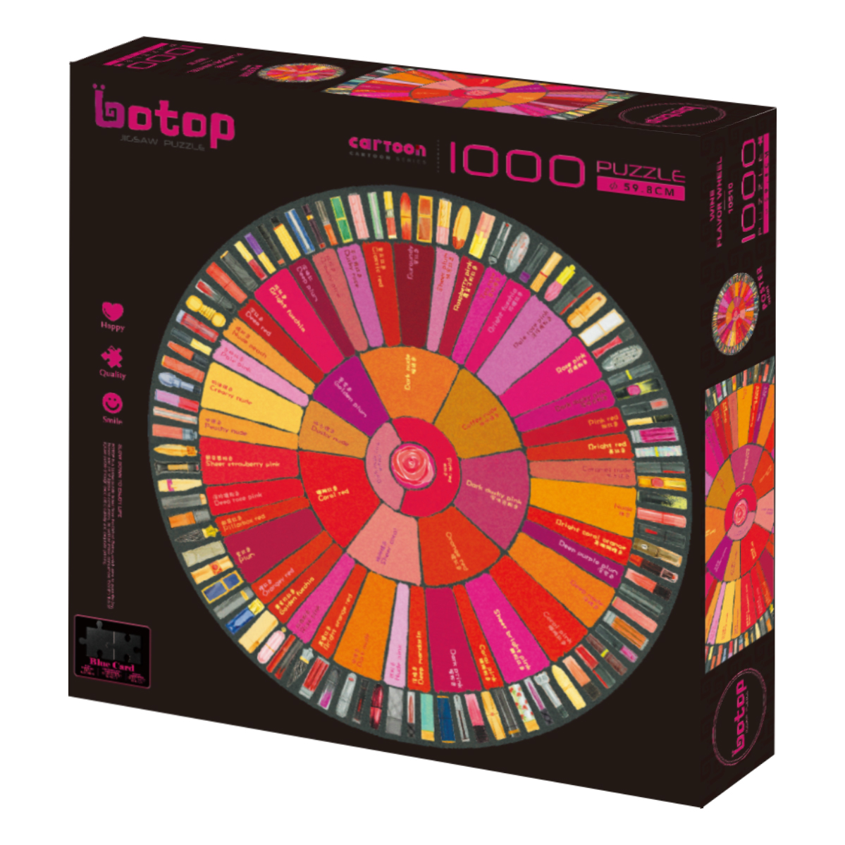 Lipstick wheel